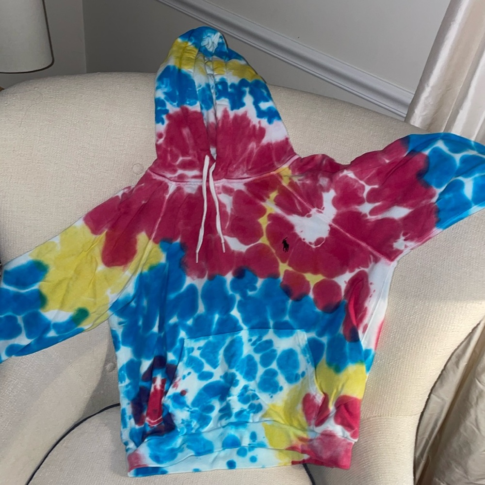 Polo Ralph Lauren Tie Dye Sweatshirt (Part of Matching set)